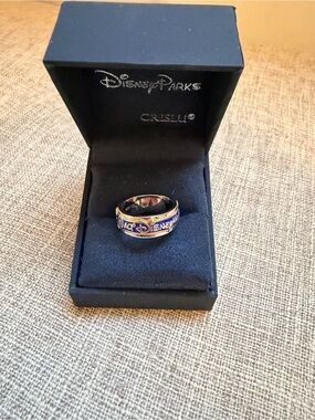 Disney Parks Crislu 'Walt Disney World' Marquee Ring